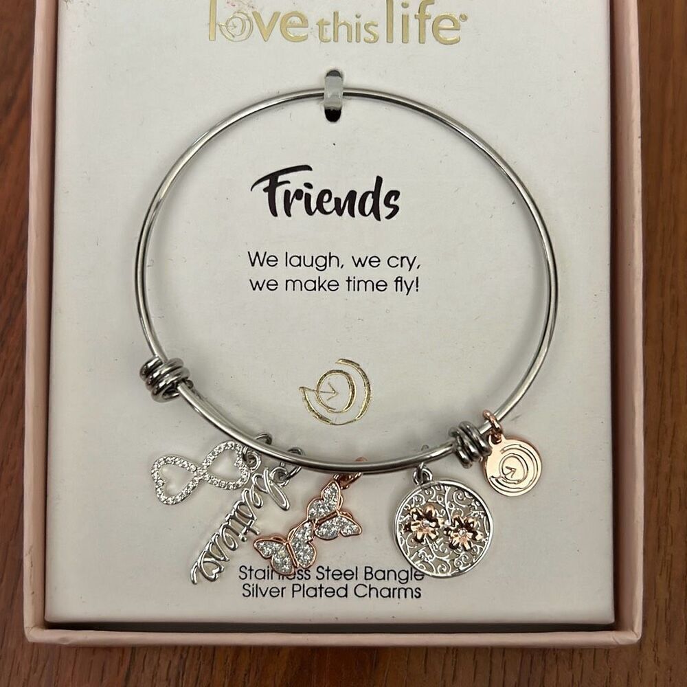 NEW David Culiner friends bracelet with charms